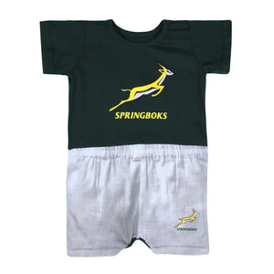 Springboks Romper Suit Short Sleeve